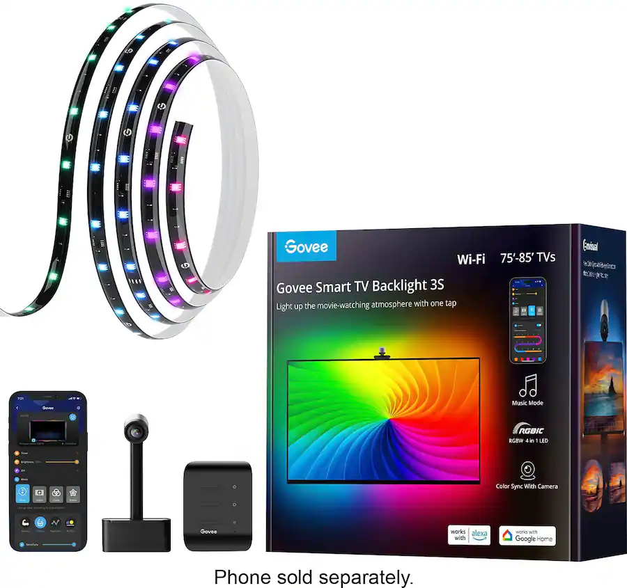 Govee Dreamview lights for TVs 75" to 85"