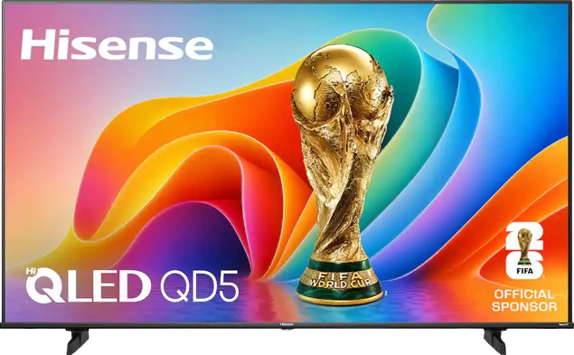 Hisense 58-inch Class QD50 Hi-QLED 4K Roku TV (Best Buy)
