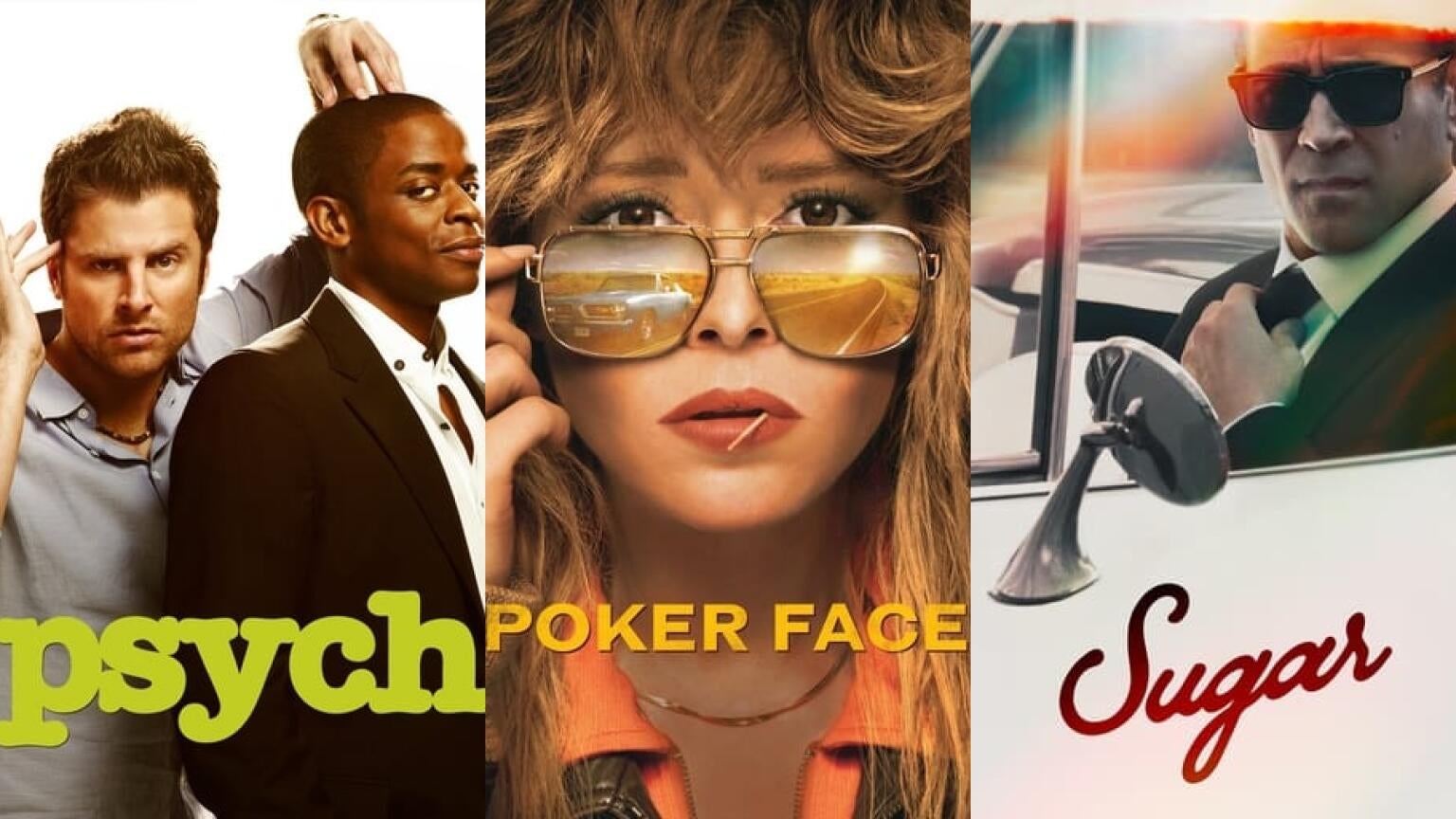 Psych, Sugar, Poker Face and similar titles are great ways to continue the fun if you're sad to see Bad Monkey wrap its first season.