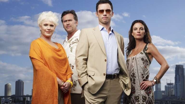 Burn Notice keeps things hot with its Miami setting and crime-solving premise.