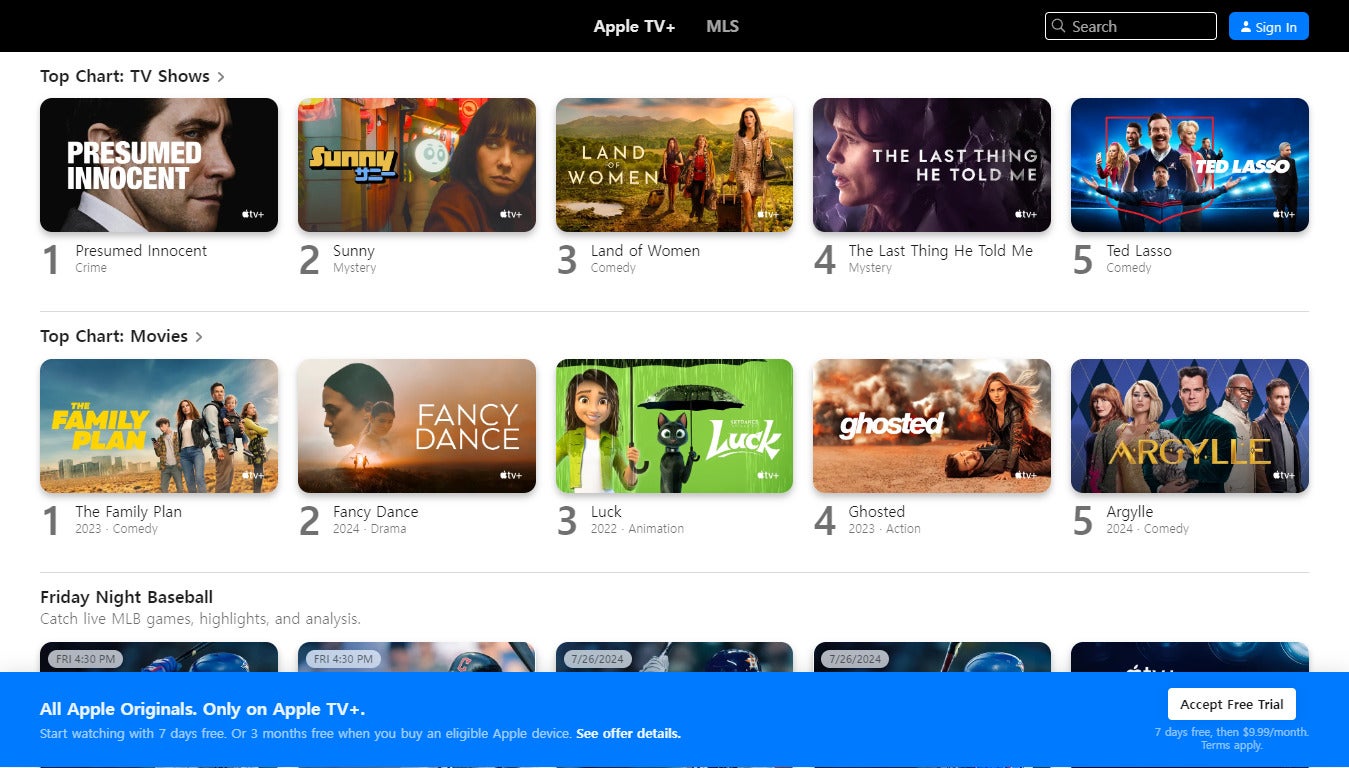 Apple TV+ is well-known for a strategy of offering mostly original shows and movies, but that could be changing.