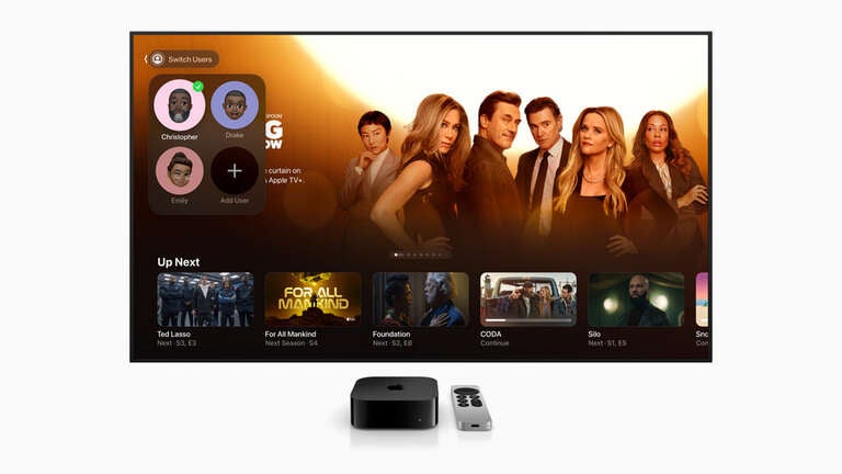 New profiles are just one of the features the Apple TV update has brought to users
