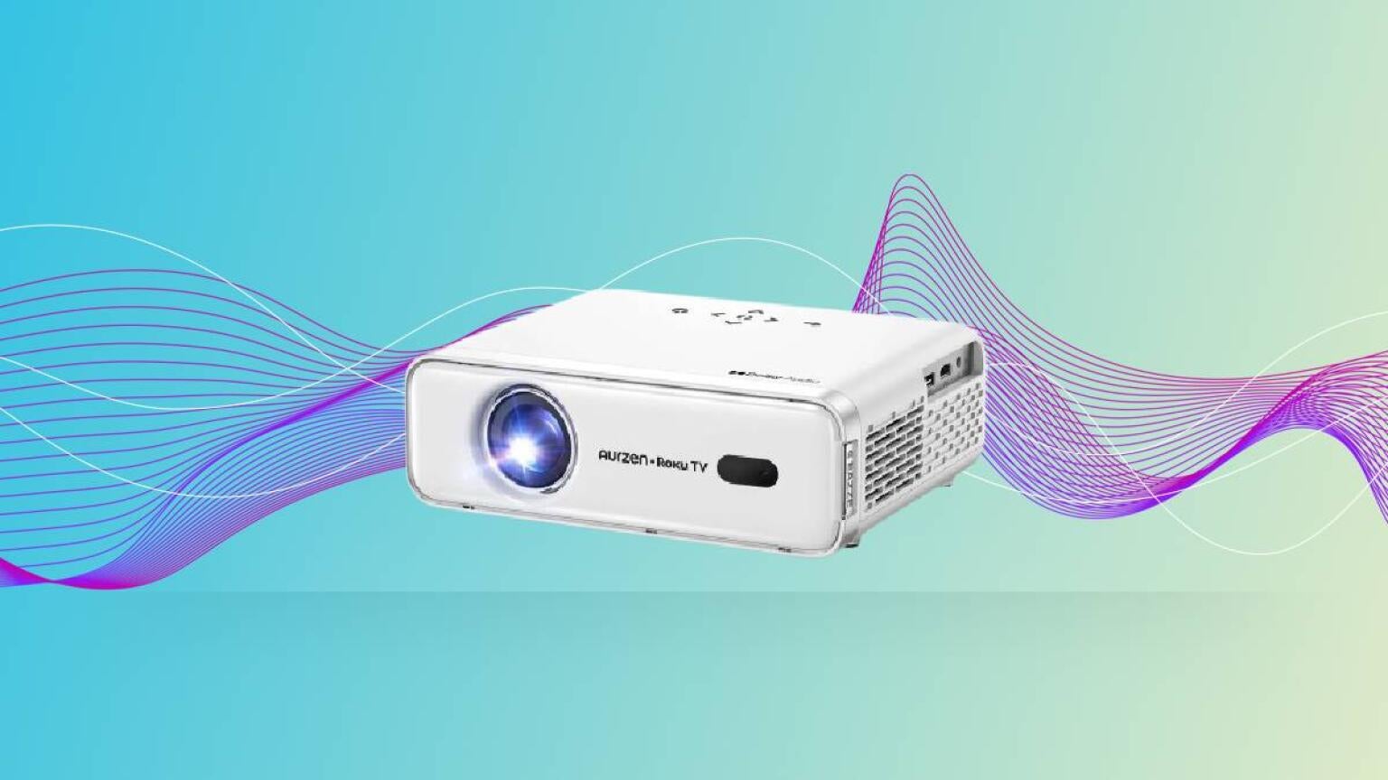 The Aurzen Roku outdoor projector is 35% off from Amazon for a limited time.