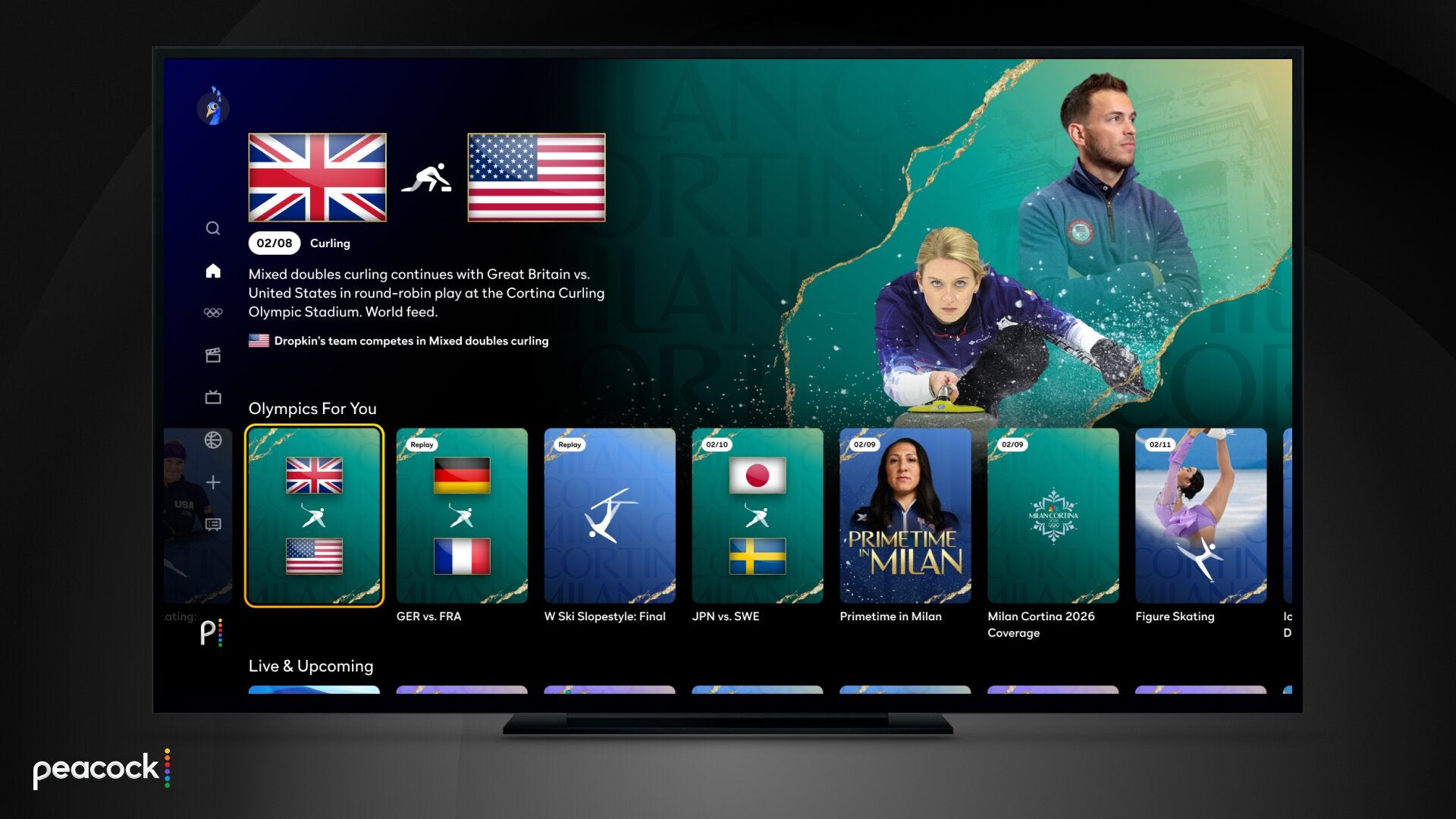 How to stream the 2026 Milan Cortian Winter Olympics.
