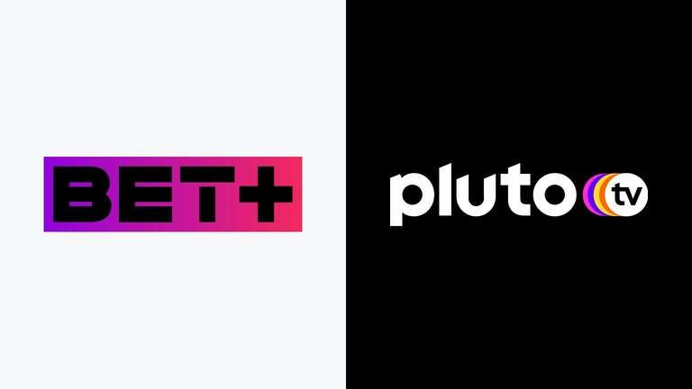 BET+ and Pluto TV, two streaming services under the same corporate banner.