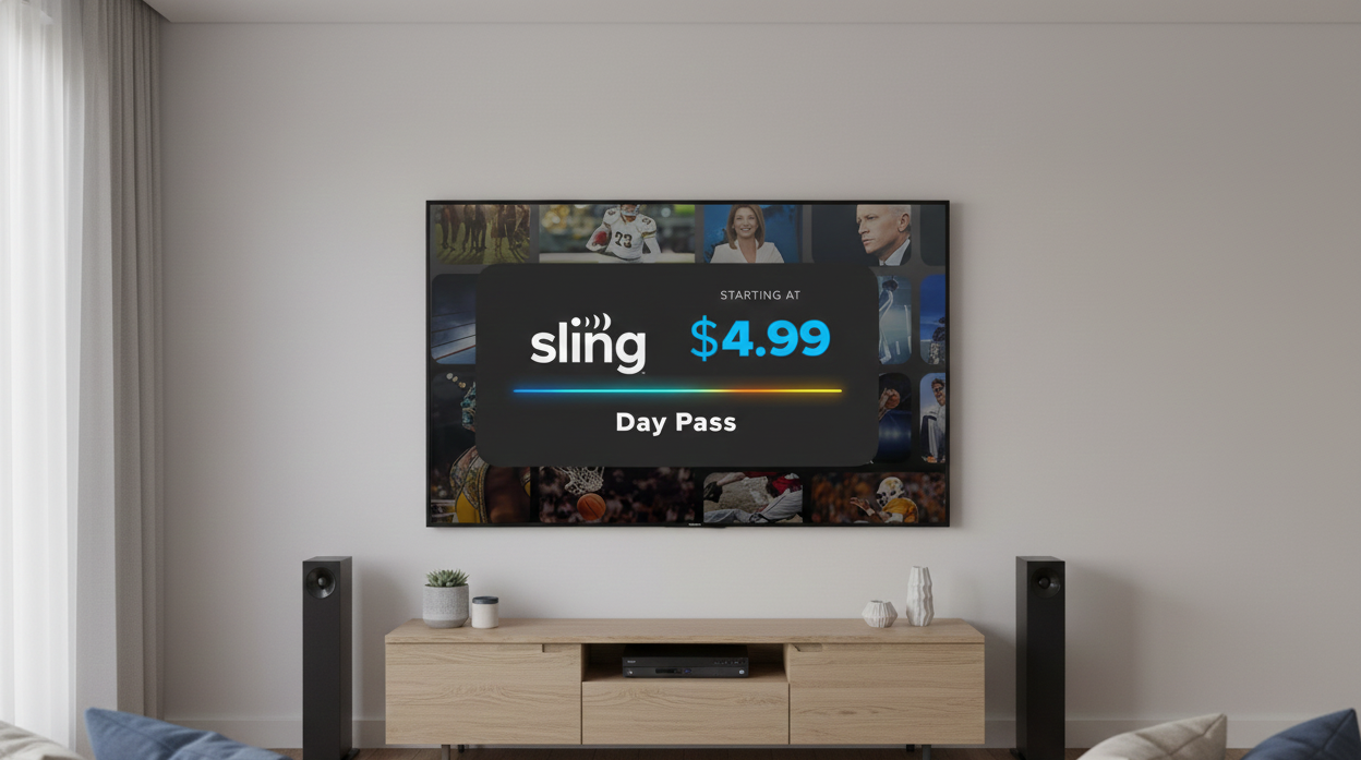 Sling TV's launch of Passes is its biggest story of 2025.