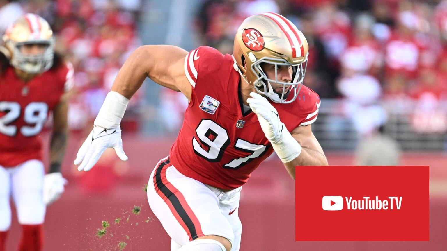 49ers game youtube tv