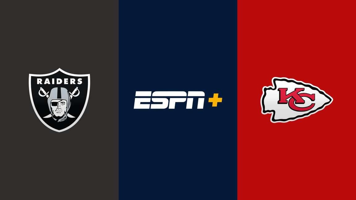 Can You Stream Raiders vs. Chiefs Monday Night Football Game on ESPN+
