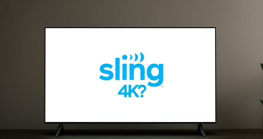 Sling TV does indeed have some 4K viewing options.