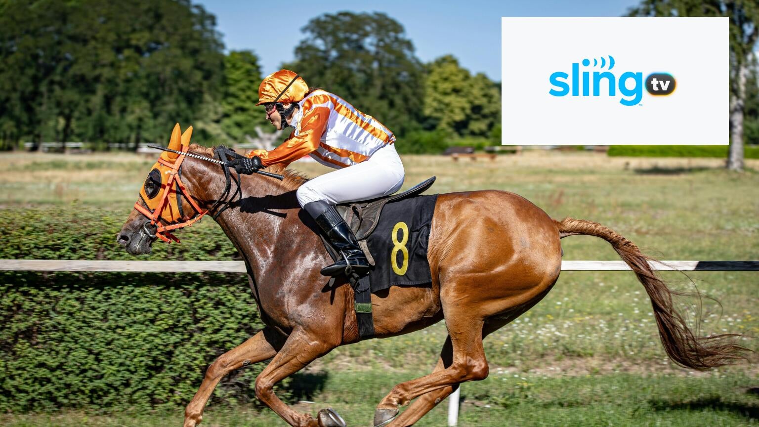 The 2024 Belmont Stakes is airing on Fox and Sling TV only carries Fox on select regions, so you need to verify if you live in one of those regions to watch the race.