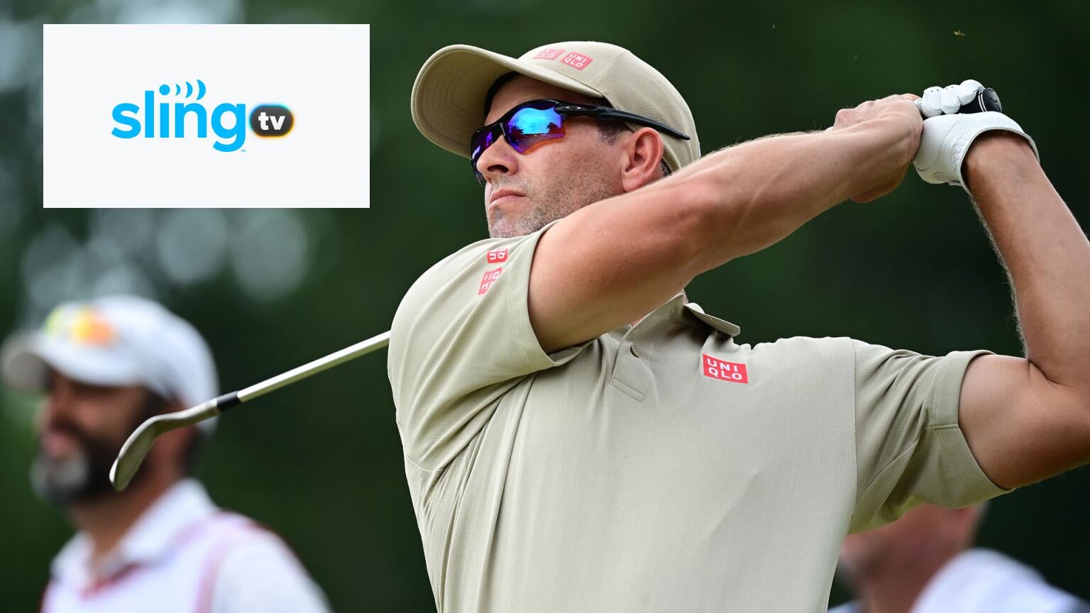 You can watch the 2024 US Open golf tournament with a subscription to Sling TV.