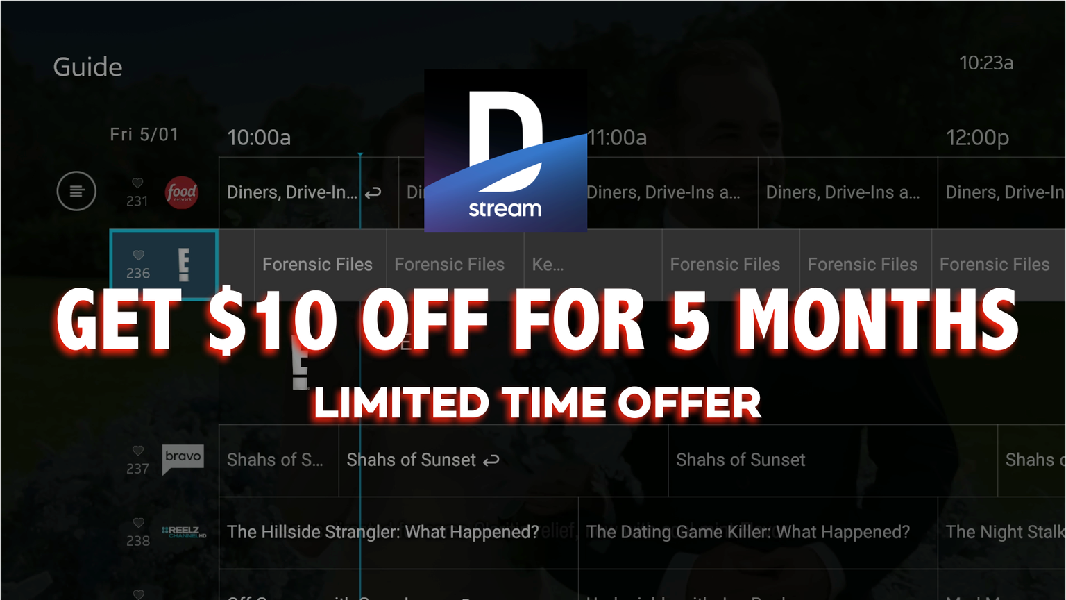 DEAL ALERT: Get $10 Off DIRECTV STREAM For 5 Months, After 5-Day Free Trial