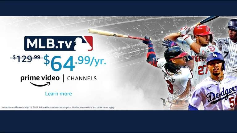 MLB.TV on sale for 50 percent off