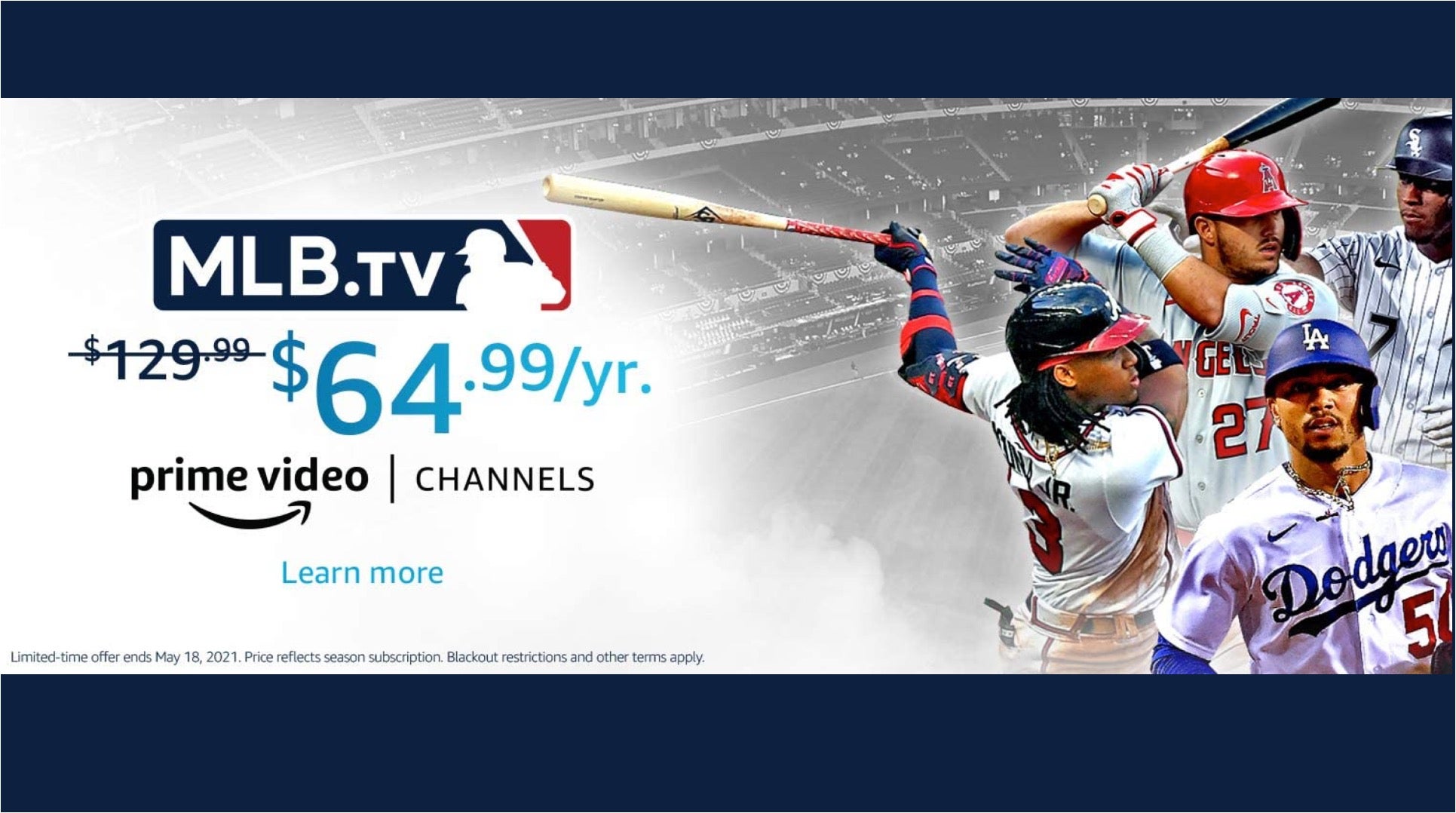Deal Alert Get MLBTV Single Team Season Long Pass For Just 4999 More  Than Half Off  Cord Cutters News