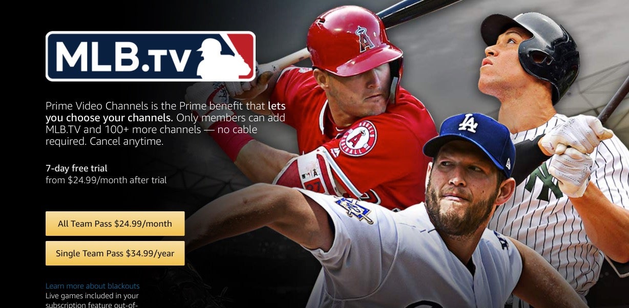 DEAL ALERT Get MLBTV For As Low As 3499 50 OFF to Stream Rest of  2021 MLB Season  The Streamable