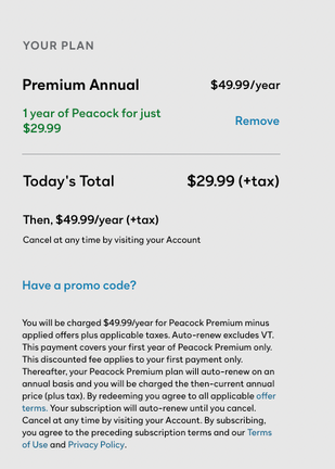 For a Limited Time Only - Peacock Premium for $1.99 Per Month for 12 Months  — TheaterEars