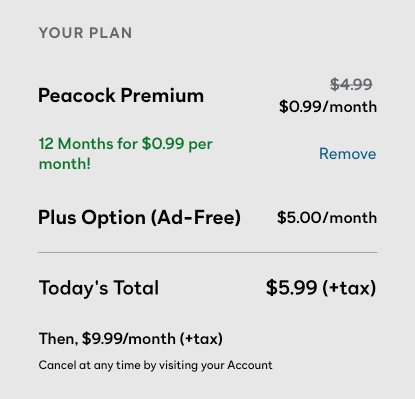 For a Limited Time Only - Peacock Premium for $1.99 Per Month for 12 Months  — TheaterEars