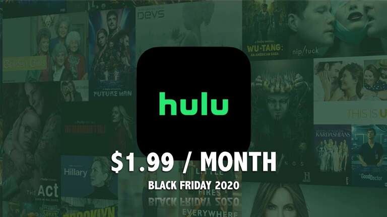 Hulu Black Friday & Cyber Monday Deal
