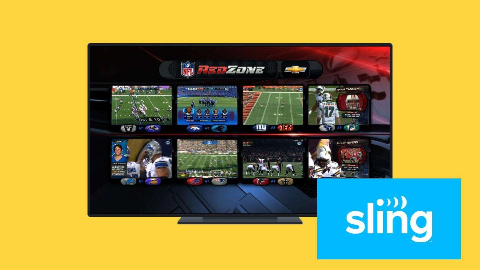 DEAL ALERT Stream NFL Games Live + NFL RedZone with Sling TV for Just