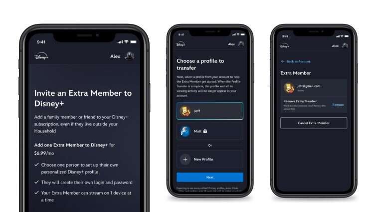 It's relatively simple to invite an extra person to share a Disney+ account.