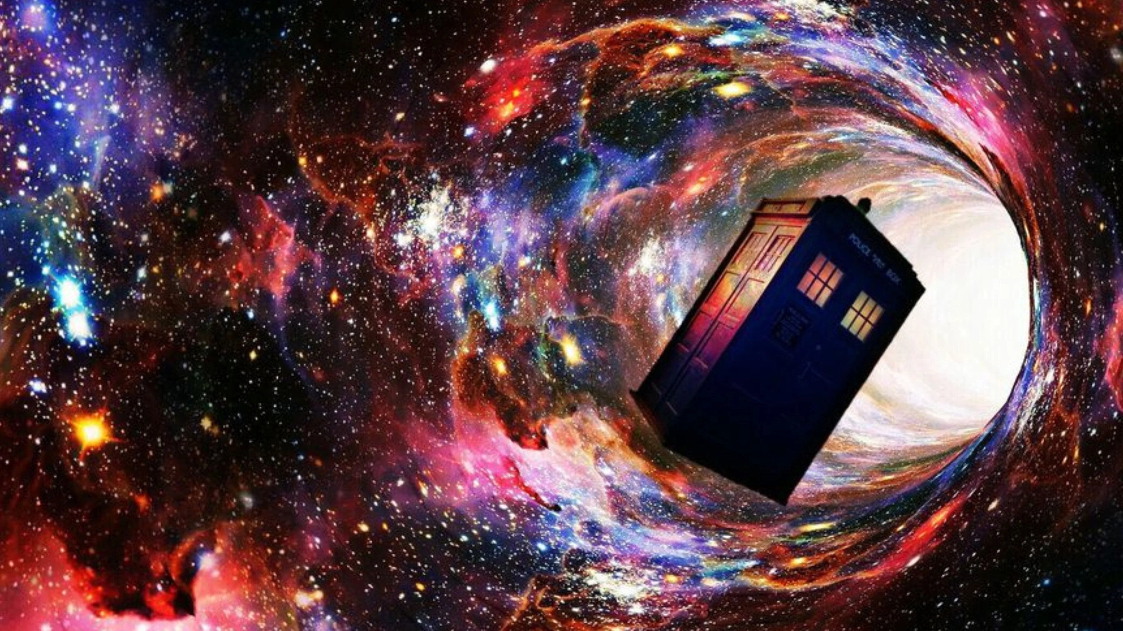 Doctor Who's Tardis. The series is moving from Disney+ to AMC+ in the coming weeks.