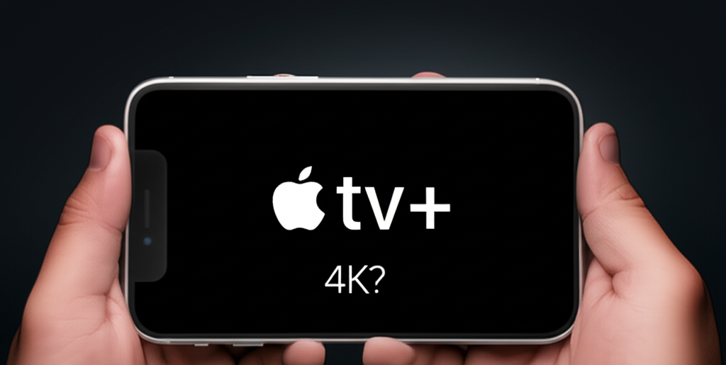 Apple TV+ does indeed have a wide selection of titles in 4K
