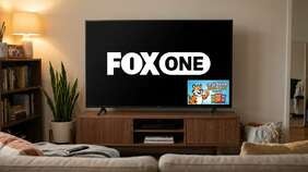 Fox One on a TV with an ad, and details about the streamer's ad experience.