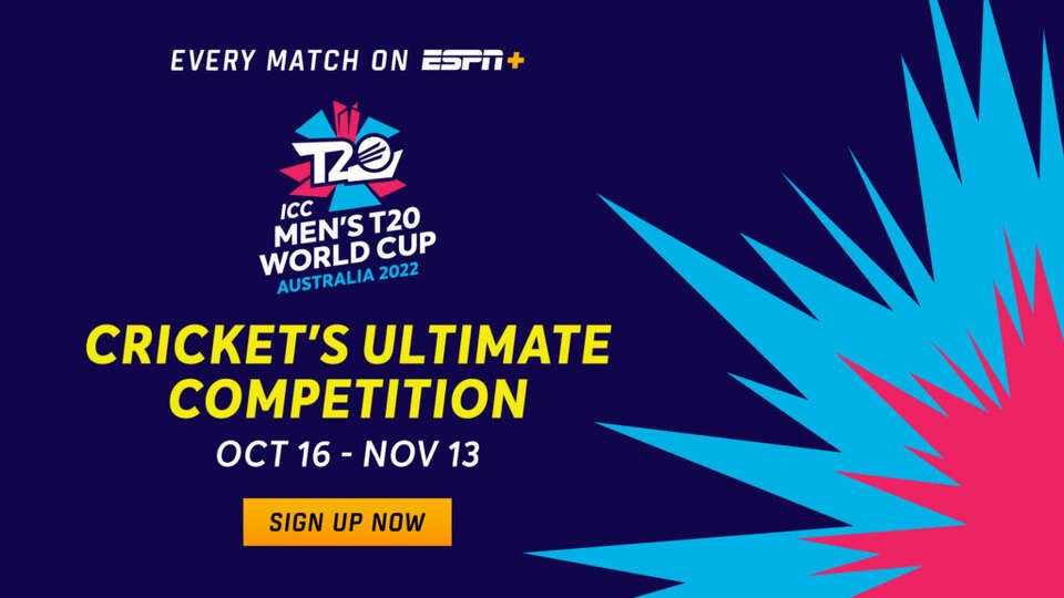 ESPN+ to Broadcast Three Major Cricket Events Throughout November The