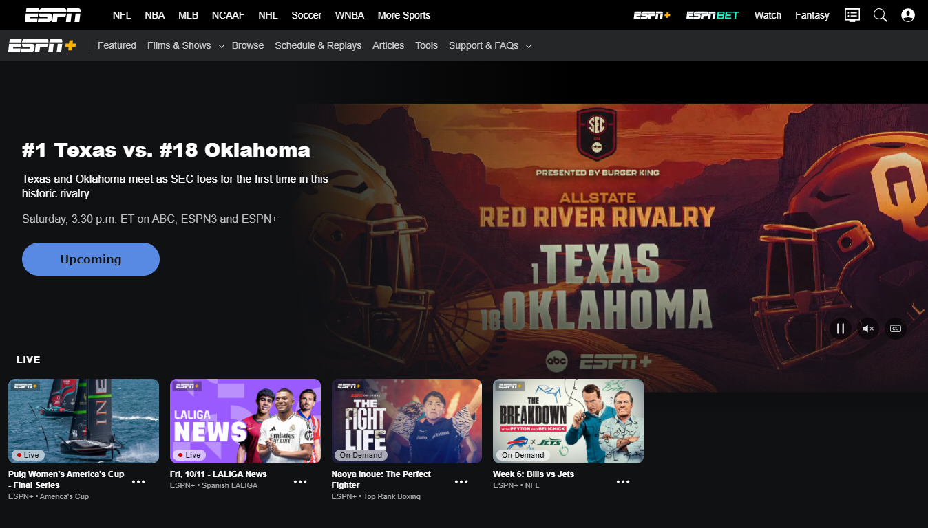 The new ESPN streaming service will have a huge amount of new features.