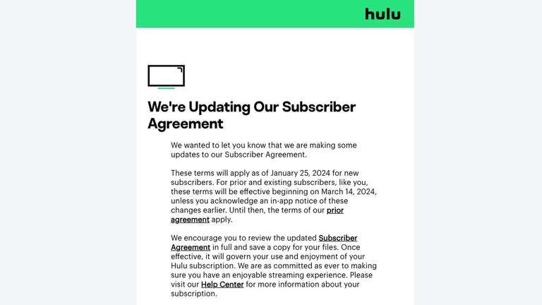 Customers began receiving notice early in 2024 that Disney had updated its terms of service to make password-sharing a violation.