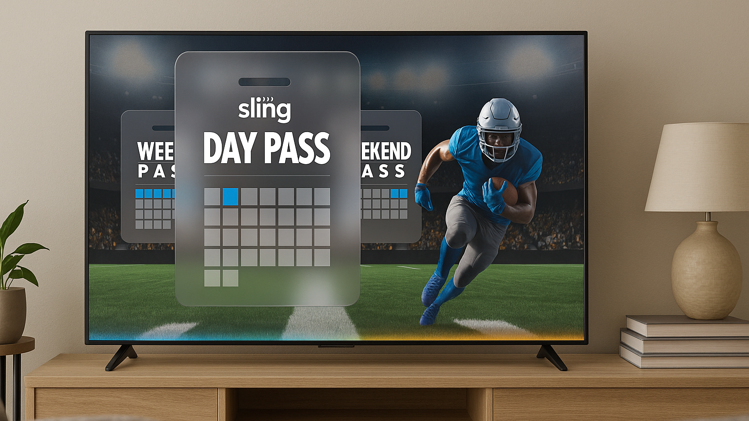 Sling TV should make its Passes available with its Blue package as well.