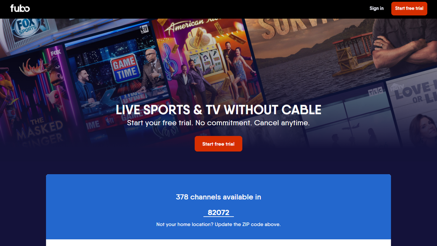 FuboTV is trying to sign people up for three-month plans, just in