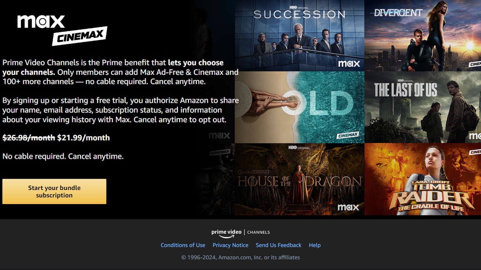 Get Amazing Deals on Streaming Bundles Including Max, STARZ, MGM+, PBS ...