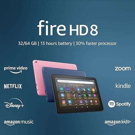 The Amazin Fire HD 8 tablet is on sale for the lowest price ever offered.