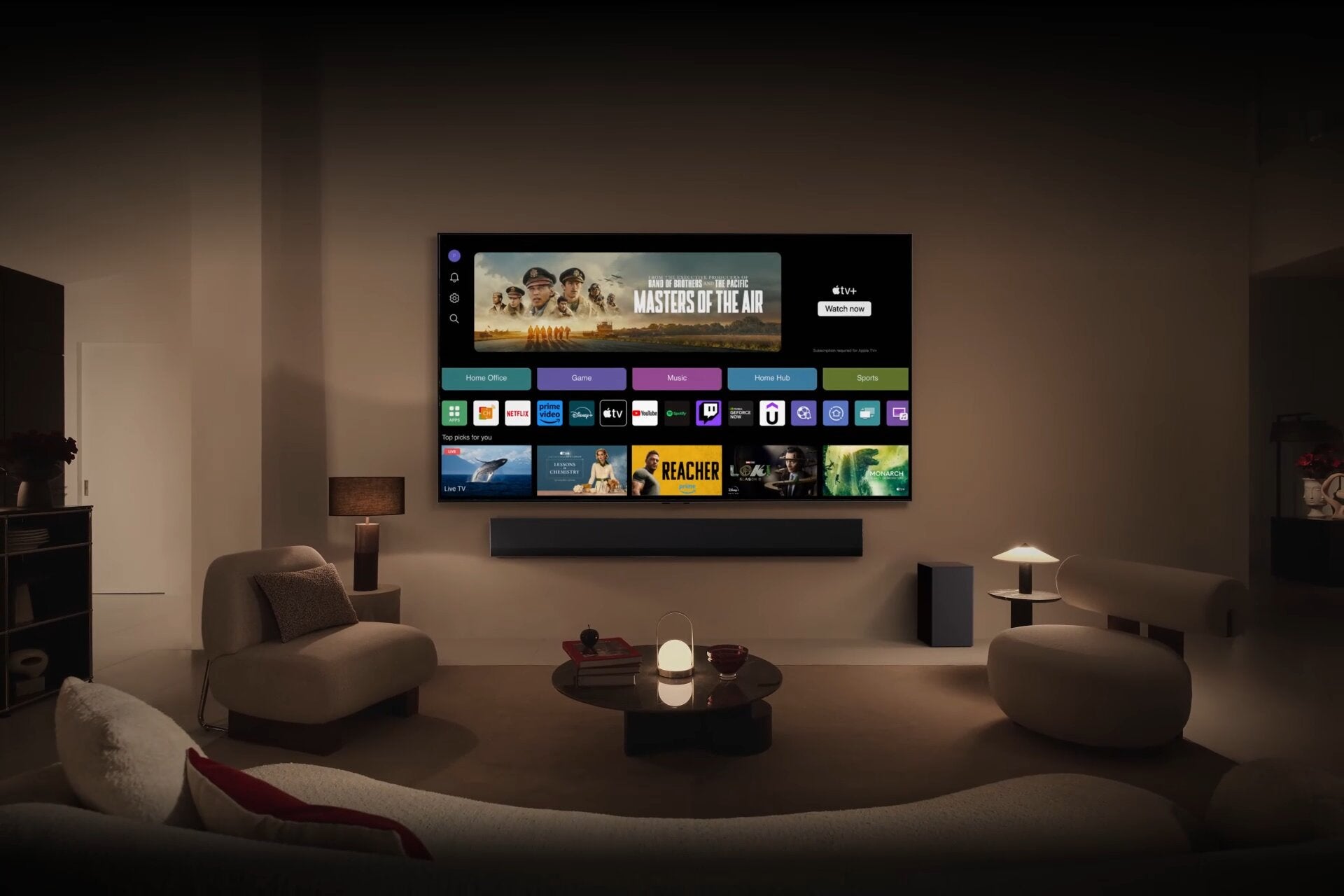 webOS 24 for LG smart TVs will include the ability to use Google Chromecast, even for TVs made before 2024.