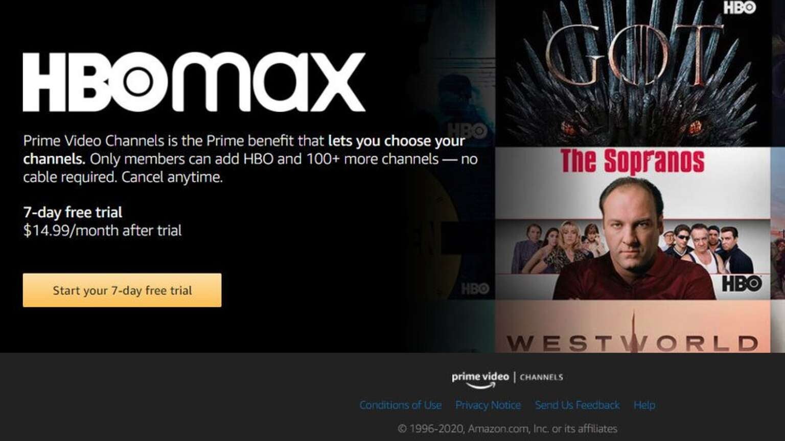 HBO Max Returns to Amazon Prime Video Channels, After Leaving in August