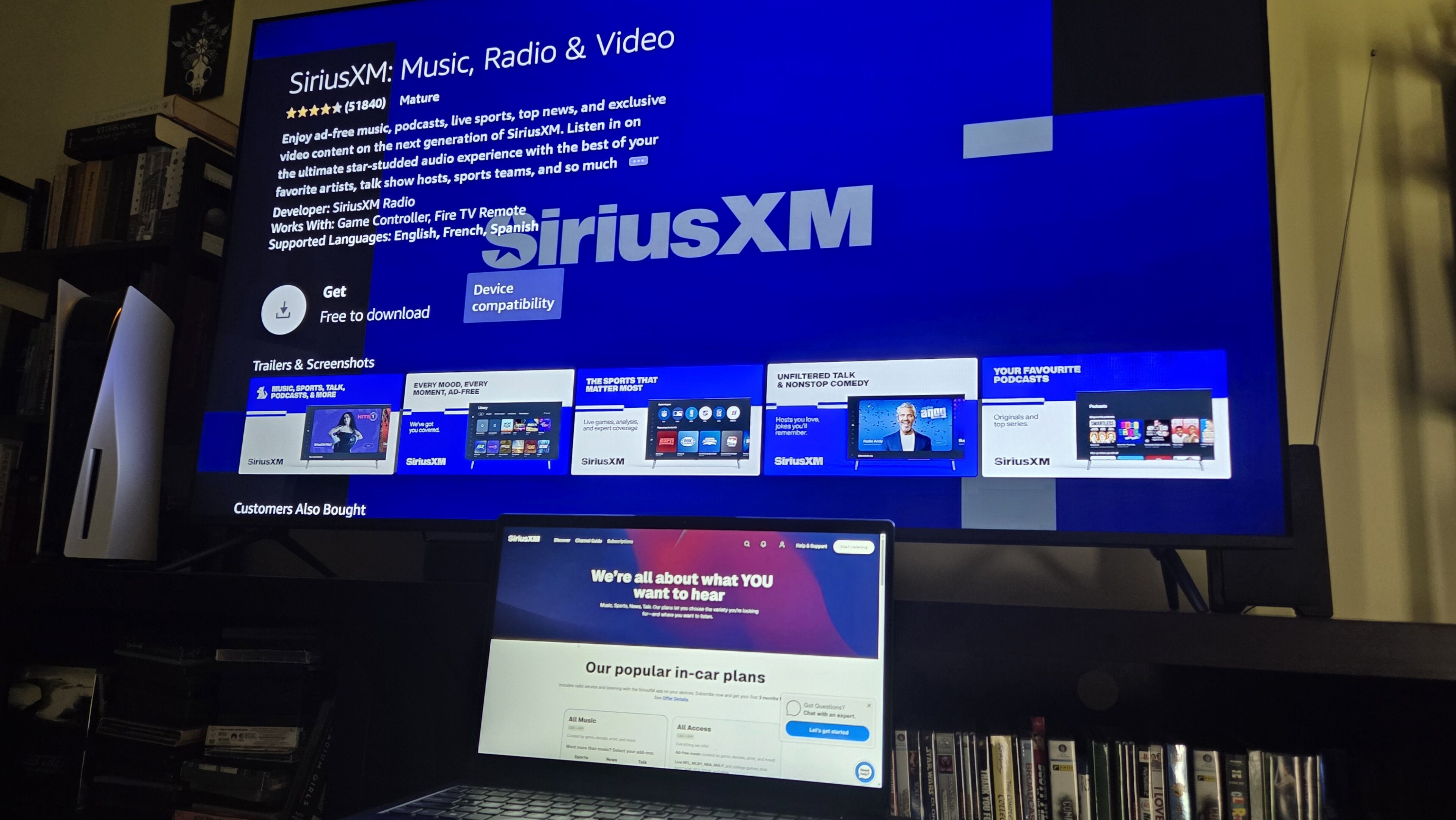 Instructions for signing up for a SiriusXM subscription.