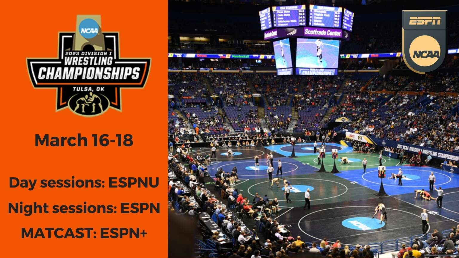 How to Watch 2023 NCAA Division I Wrestling Championships Live Without