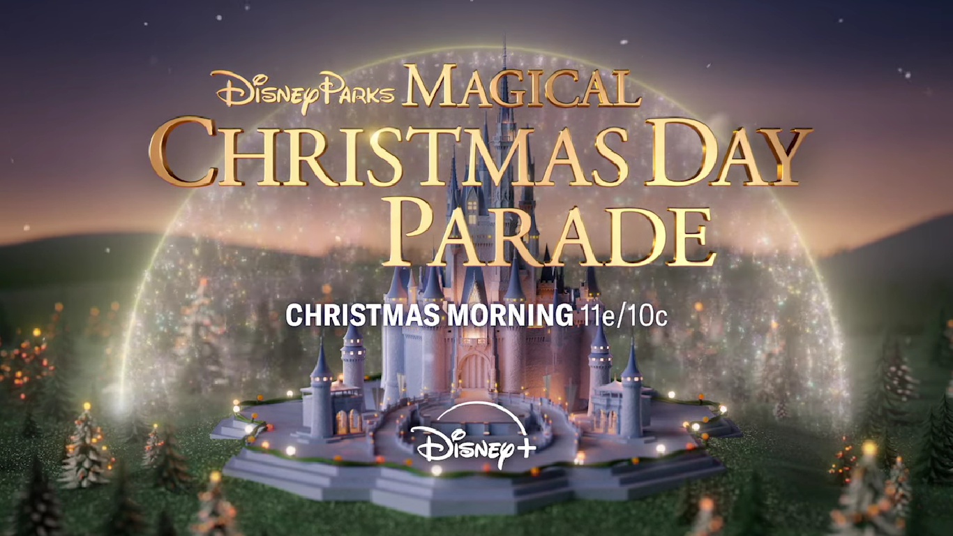 The Disney Christmas parade is coming to ABC and Disney+ on Christmas morning.