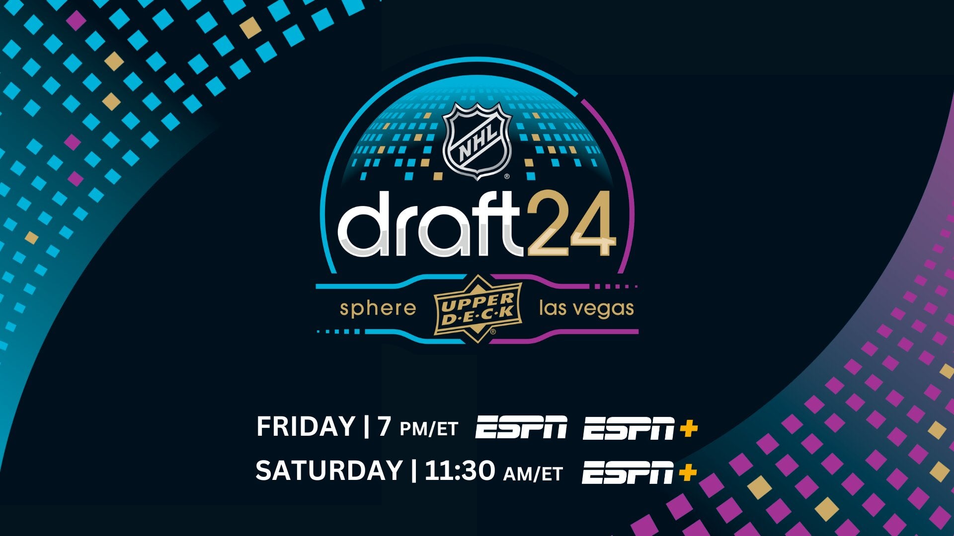You can watch the 2024 NHL Draft on ESPN on Friday, June 28 with a subscription to DIRECTV STREAM.