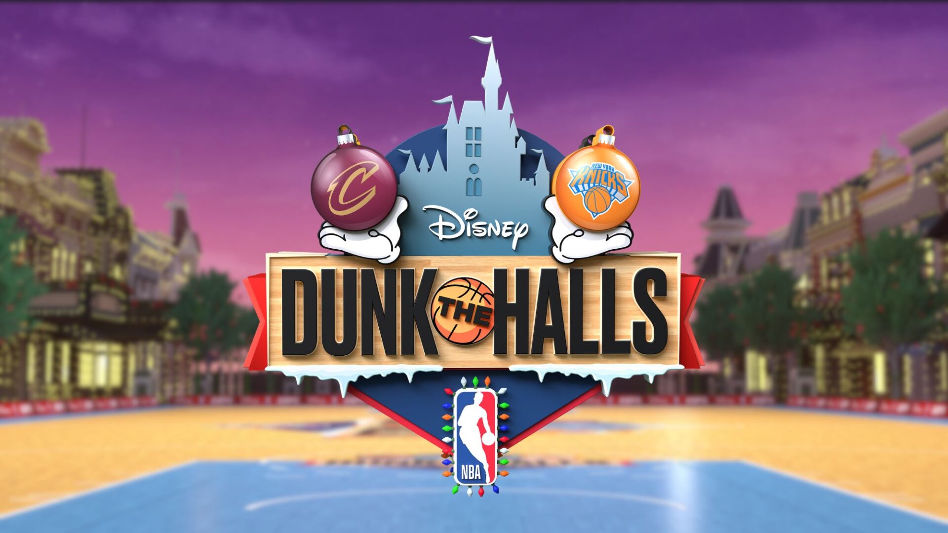 The Dunk the Halls NBA game is airing on Disney platforms on Christmas Day.