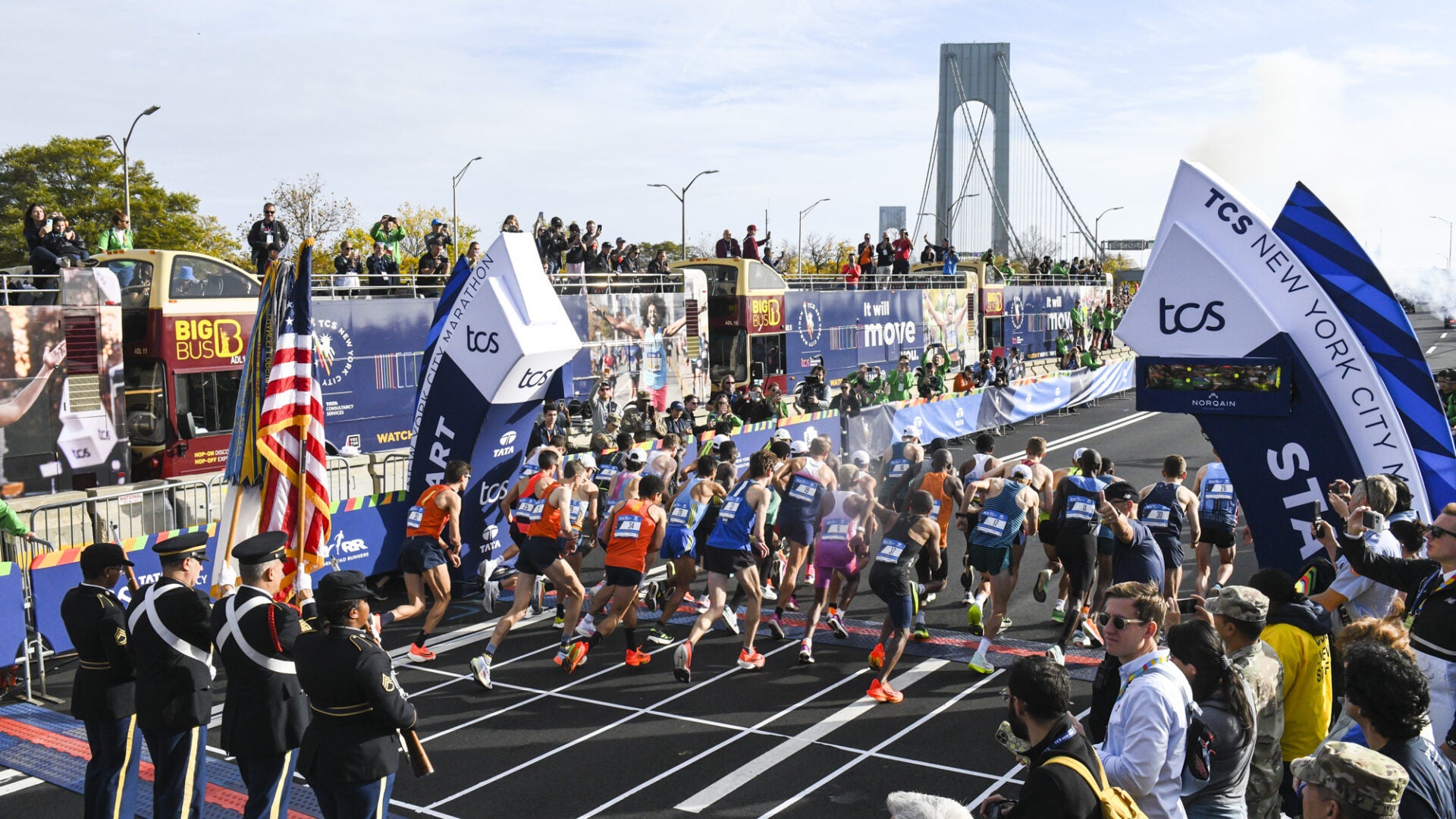 The New York Marathon hits ESPN channels on Sunday, Nov. 2.
