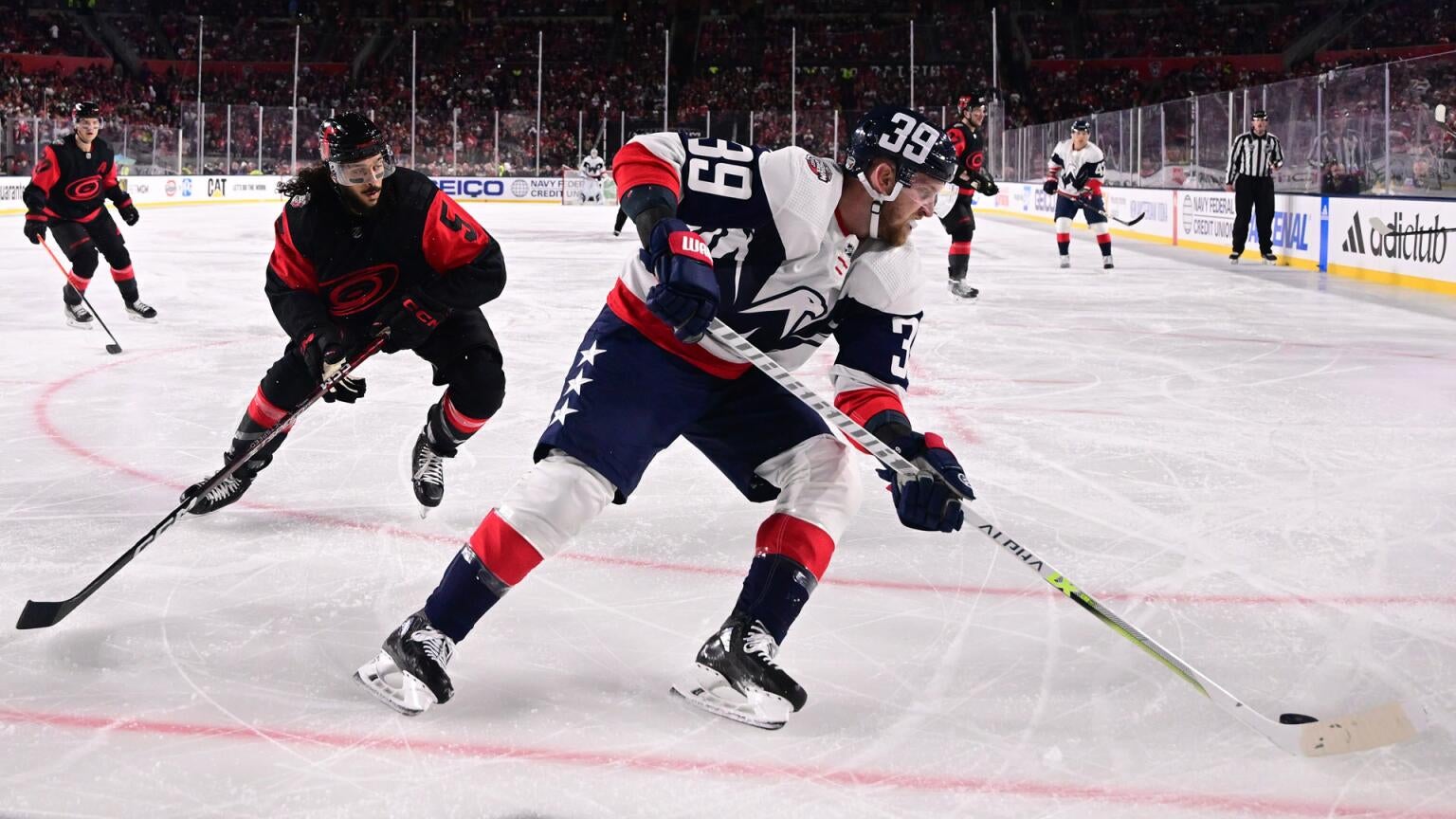 The Washington Capitals and Carolina Hurricanes are two teams left standing in the 2025 NHL Conference Semifinals.