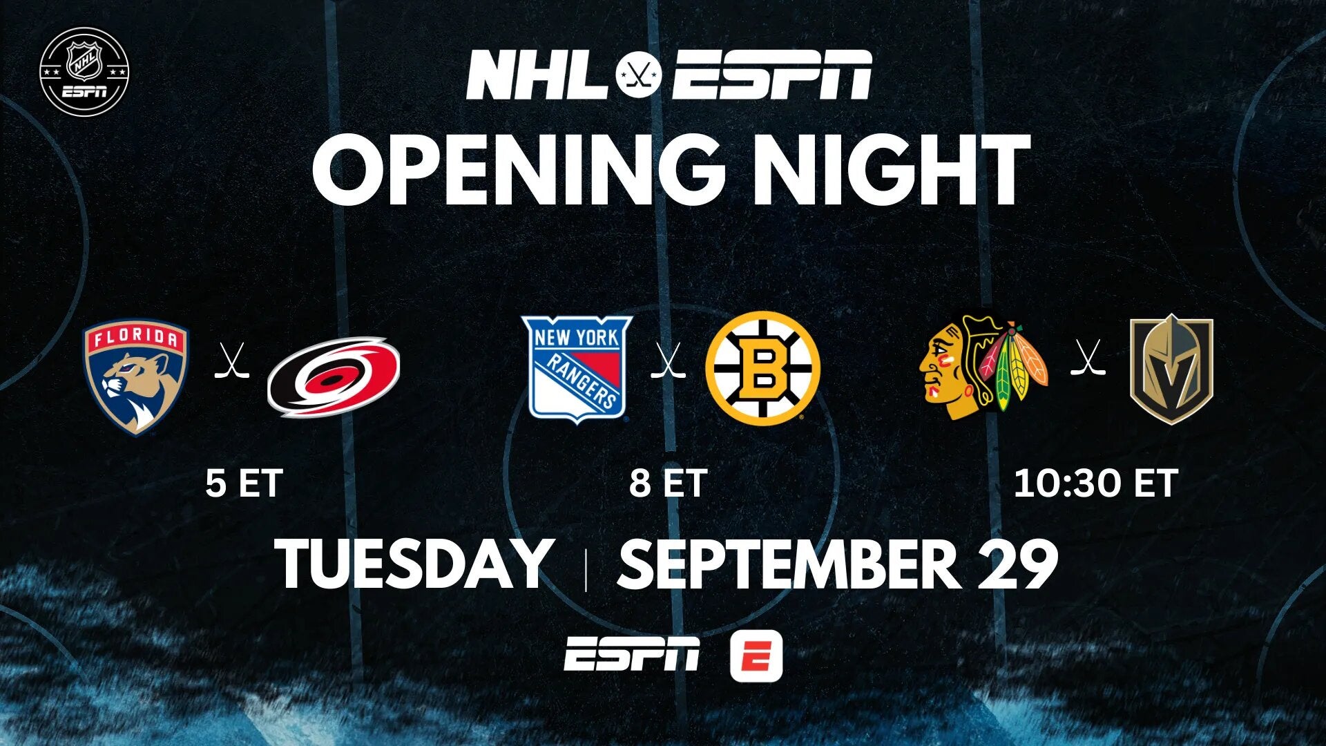 An explainer for how to watch NHL opening night games in 2026.