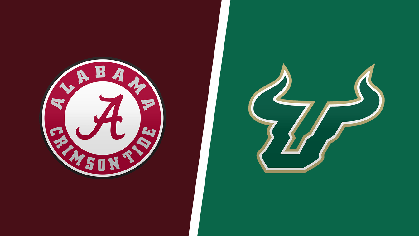 How to Watch USF vs. Alabama 2024 Football Game Live Without Cable