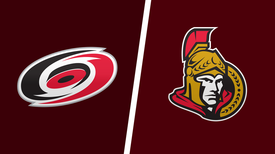 Where to Watch Ottawa Senators vs. Carolina Hurricanes Game Live Online
