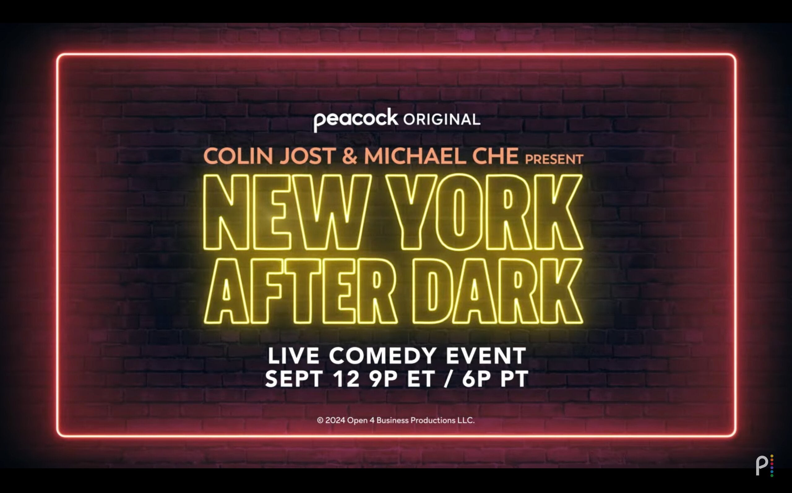 The only way to watch Colin Jost and Micahel Che Present New York After Dark is with a subscription to Peacock.