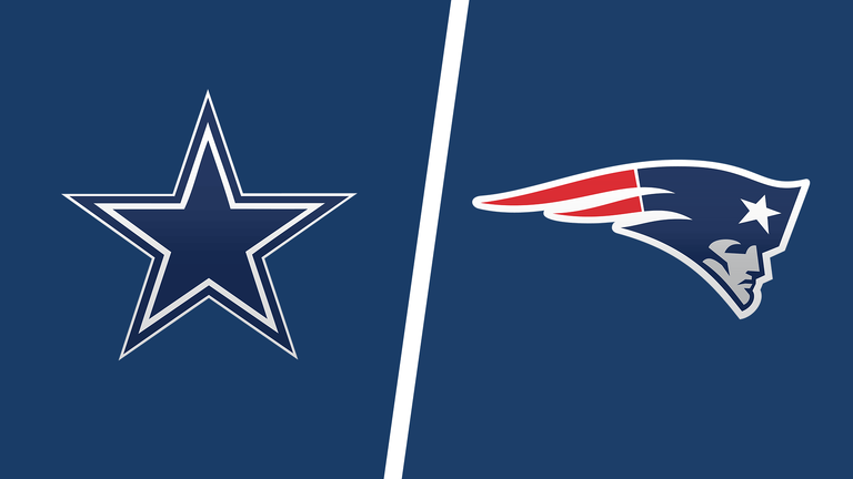 New England Patriots vs Dallas Cowboys: times, how to watch on TV