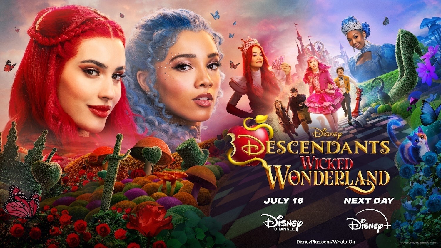 How to watch te new Descendants Wicked Wonderland movie.