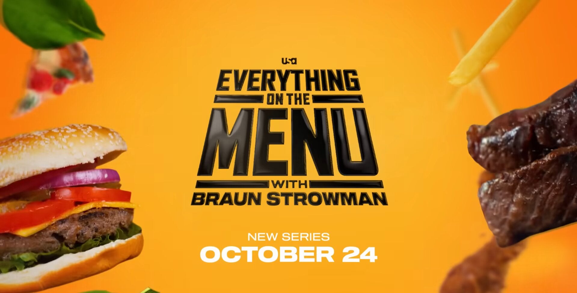 This food-focused series premieres on USA Network on Friday, Oct. 24.